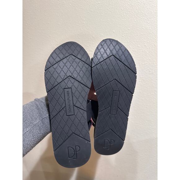 Donald Pliner Shaye Leather Sandals size 9 black pink - Picture 5 of 7